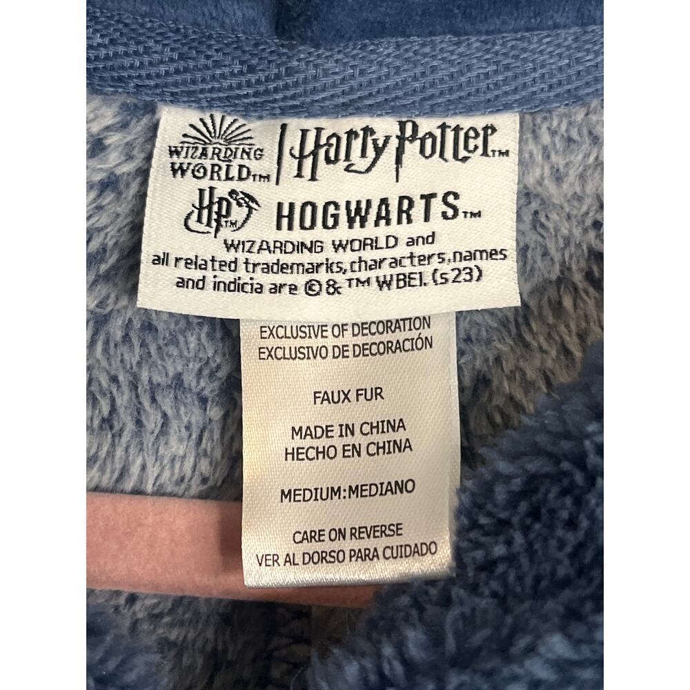 Harry Potter Women Adult Plush Fleece onesie Hooded Sleepwear,size medium, NWT - Picture 4 of 16
